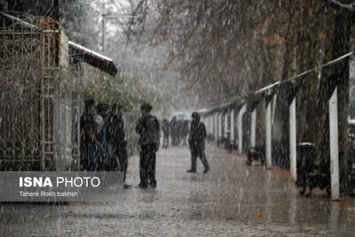 ورود سامانه بارشی به کشور طی سه‌شنبه