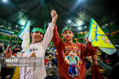 اجتماع عظیم سربازان کوچک صاحب‌الزمان (عج) در یزد