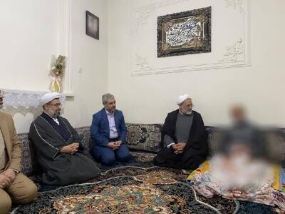 عیادت رئیس‌کل دادگستری استان سمنان از مجروح اغتشاشات اخیر در دامغان