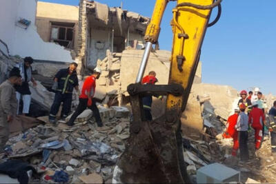 انفجار گاز در اهواز؛ مرگ چهار نفر و تخریب دو ساختمان