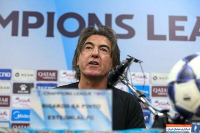 ریکاردو ساپینتو سرمربی استقلال : مشکلات زیاد است اما ناامید نیستیم