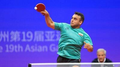 حذف هدایی از مسابقات بین‌المللی تنیس روی میز فرانسه - پارس فوتبال