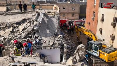 انفجار مرگبار در ساختمانی در اهواز + تصاویر