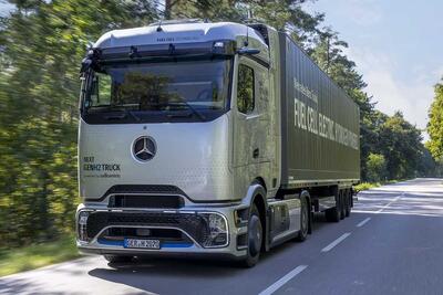 مرسدس با تولید ۱۰۰ کامیون هیدروژنی، به سمت تولید انبوه می‌رود - پدال