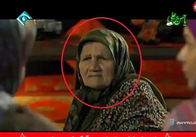 سفر در زمان؛ «عسل خاله» در حال تماشای سریال پایتخت در خانه اش؛ سال 98