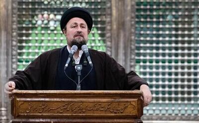  استاد سید حسن خمینی: انقلاب اسلامی اتکا به احزاب نداشته، یک قهرمان داشته و آن هم «مردم» بودند