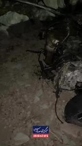 اولین فیلم از سقوط دلخراش خودرو به دره در بزرگراه خرازی + ویدئو