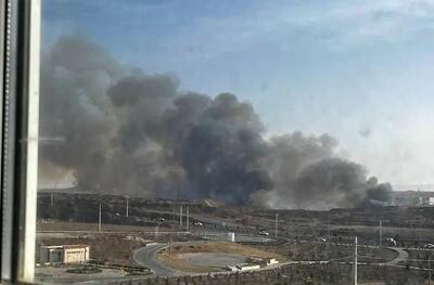 ماجرای مشاهده دود در پرند چیست؟ + عکس