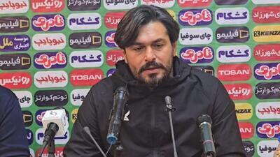 دقیقی: بازی با استقلال بسیار سخت است/ اشتباه تاکتیکی‌ام را می‌پذیرم