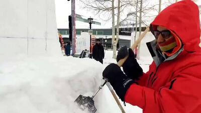  تیم هند در سی و پنجمین دوره مسابقات قهرمانی بین‌المللی مجسمه‌سازی با برف در برکنریج، ایالات متحده، مدال برنز را از آن خود کرد