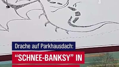  در هامبورگ، جستجویی برای یافتن «بنکسی برفی» در جریان است