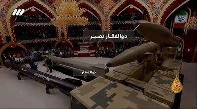  تصاویر انتقال موشک‌های سپاه به استودیوی صداوسیما