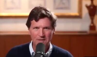 تاکر کارلسن: تبلیغ جنگ با ایران نشانه بی‌توجهی به فروپاشی آمریکاست