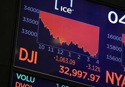 سقوط سهام ایالات متحده