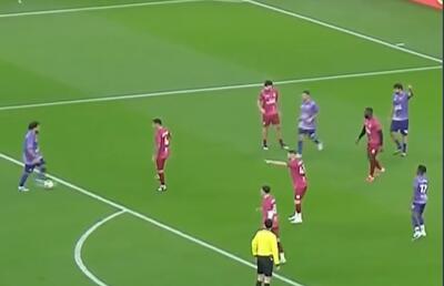 گل بغل پای زیبای ادن هازارد روی پاس مارسلو در دیدار دوستانه