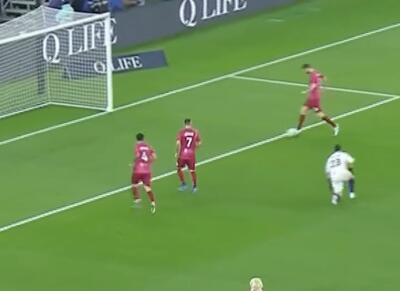 گل جالب فرانک ریبری در دیدار دوستانه