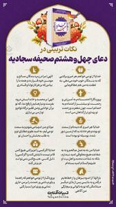 نکات تربیتی در دعای چهل و هشتم صحیفه سجادیه