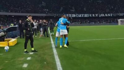 گل دوم ناپولی به فیورنتینا (ژان ژسوس)