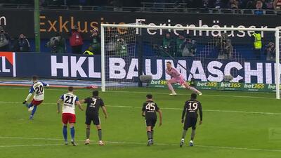 گل اول هامبورگ به بایرن مونیخ (ویرا)