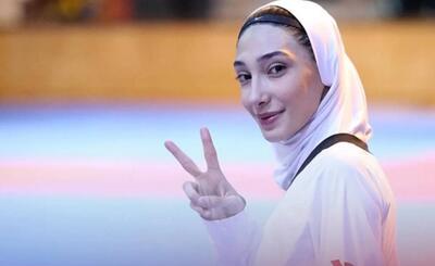 مبینا نعمت‌زاده در امارات طلایی شد