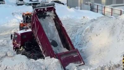 شدیدترین برف مسکو در دو قرن اخیر