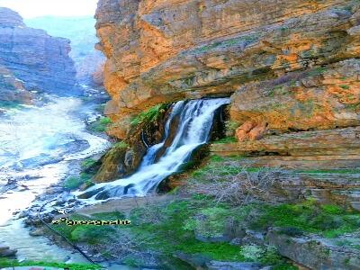  آبشار آب سفید الیگودرز