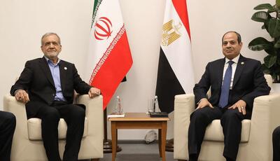 پزشکیان در گفتگو با السیسی: جنگ نه به نفع ایران، نه آمریکا و نه منطقه خواهد بود