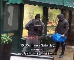 سرقت عجیب از یک جواهرفروشی در لندن