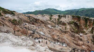 ریزشی مرگبار در معدن کنگو