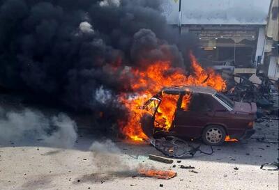 تصاویری از حمله مجدد رژیم صهیونیستی به لبنان