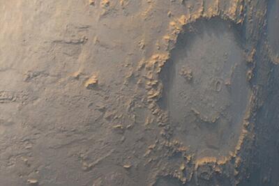  عکس روز ناسا از چهره شاد مریخ!