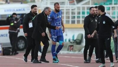  شوک به استقلال؛ مصدومیت شدید روزبه چشمی مقابل پیکان