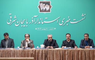  استانداری آذربایجان شرقی: ضرورت تقویت تعامل و وفاق میان ارکان حاکمیتی/   افتتاح ۱۶۵۳  پروژه عمرانی در دهه فجر