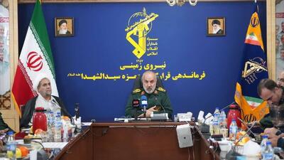  فرمانده قرارگاه حمزه : امنیت برابر حیات کشور است