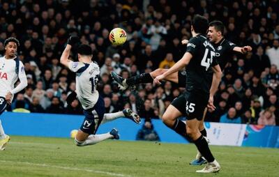 توقف منچسترسیتی در لندن؛ تاتنهام با بازگشتی تماشایی به تساوی رسید