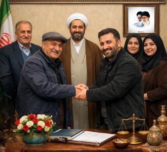 صلح و سازش کامل در پرونده کیفری سنگین در شعبه ۱۷ شورای حل اختلاف اردبیل