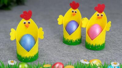  تا حالا مرغ اینجوری درست نکردید | ایده ای ساده برای کاردستی !