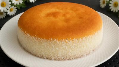  طرز تهیه کیک اسفنجی ارزان و خوشمزه فقط با عدد ۲ تخم مرغ و شیر