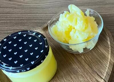  طرز تهیه روغن حیوانی یا روغن زرد از کره، خوشمزه و مقوی !