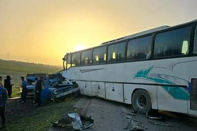 تصادف مرگبار در دزفول با ۸ کشته و مصدوم