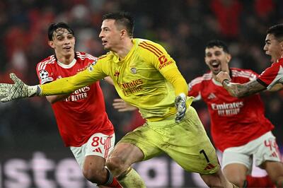 «تروبین» پنجمین دروازه‌بان گلزن تاریخ UCL