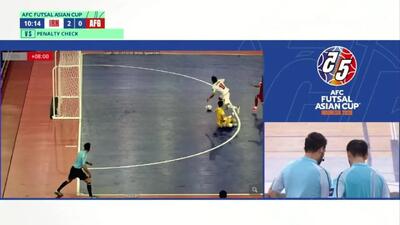 گل سوم ایران به افغانستان + ویدئو