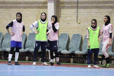 گزارش تصویری/ تمرین تیم ملی فوتسال بانوان