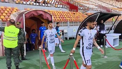 حواشی قبل از شروع بازی استقلال خوزستان - آلومینیوم