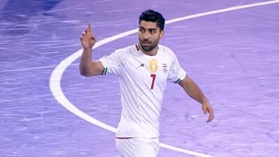 هایلایت فوتسال ایران 5-2  افغانستان (گزارش شبکه استادیوم)