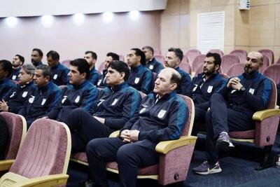 مراسم اختتامیه دوره مربیگری دروازه بانی فوتبال سطح A آسیا