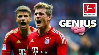 10 دقیقه با جادوی تونی کروس در بوندسلیگا