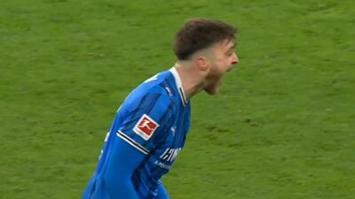 گل دوم هایدنهایم به دورتموند (بدل جولیان شوت تماشایی)