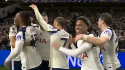 گل دوم تاتنهام به منچستر سیتی (سوپرگل عقربی و چیپ سولانکه)