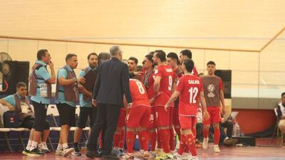 یک مسابقه فوتسال؛ فقط همین